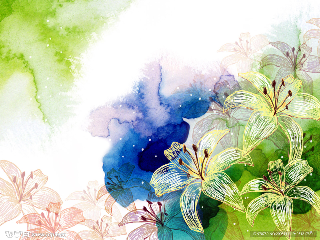 合成花卉