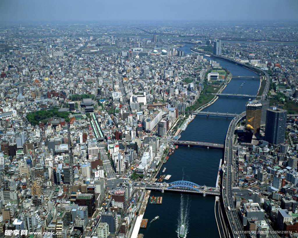 城市俯景