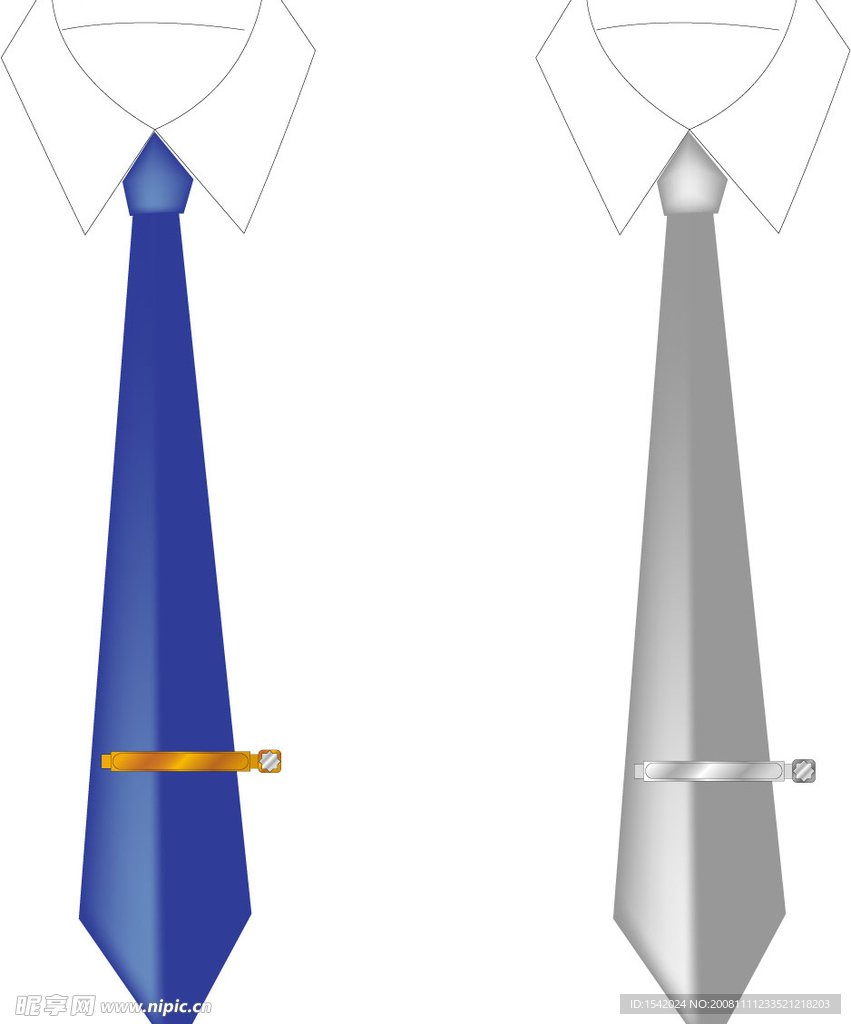 VI设计模板综合类 领带