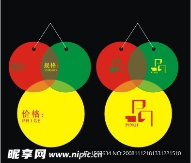 价格吊牌
