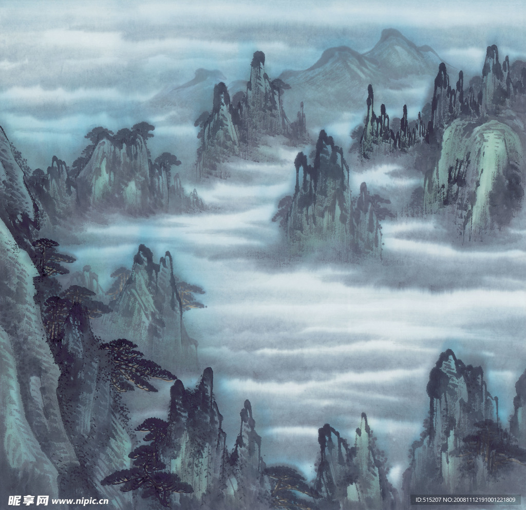 水墨画