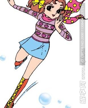 滑冰女孩