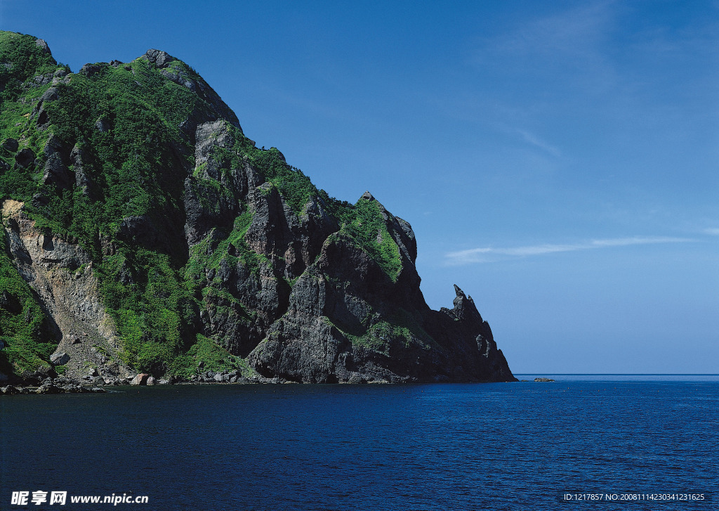 大海岛屿