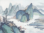 水墨画