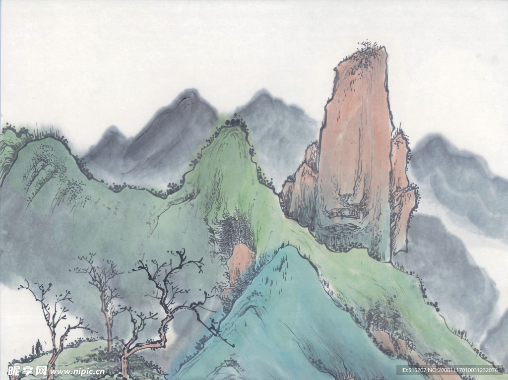 水墨画