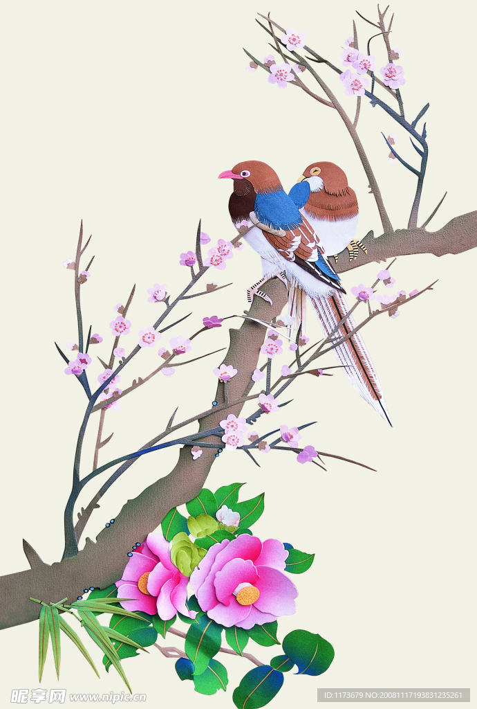 鸟语花香