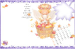 2009年天使祝福台历3月