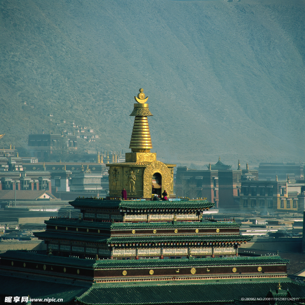寺院塔