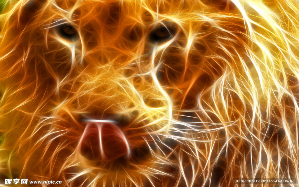 光线美图之虎狮兽