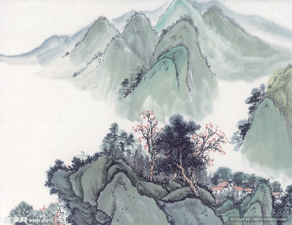 水墨画