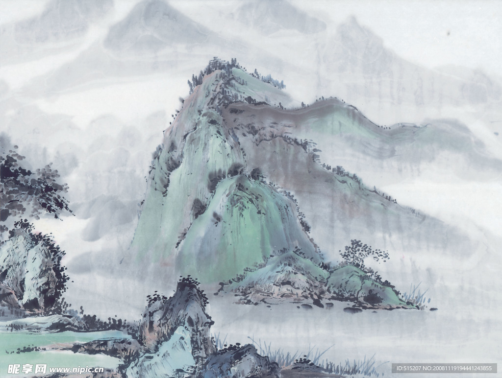 水墨画