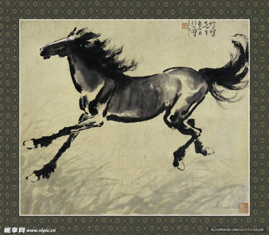 骏马