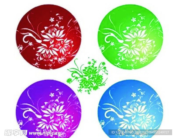 时尚花纹