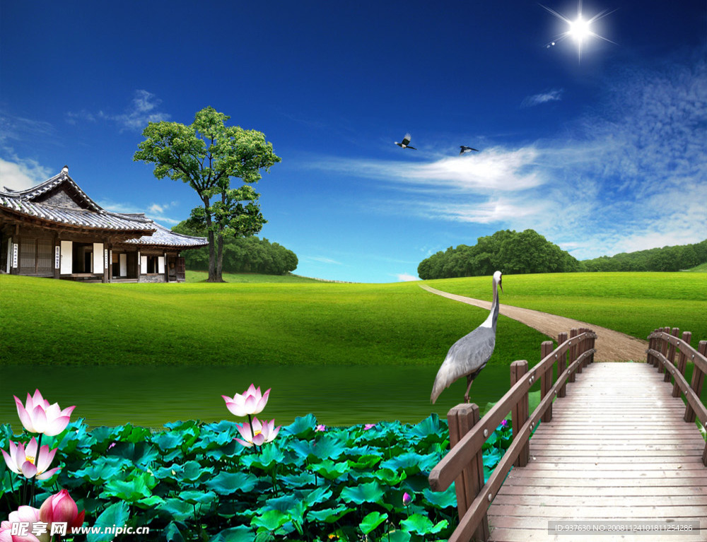 庙宇风景区