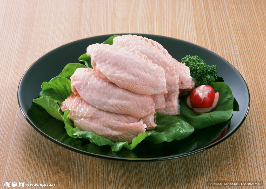 生鸡翅