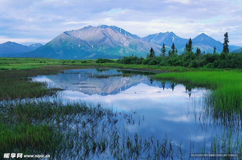 山水剪影