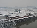 雪中廊桥