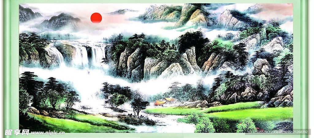 国画山水