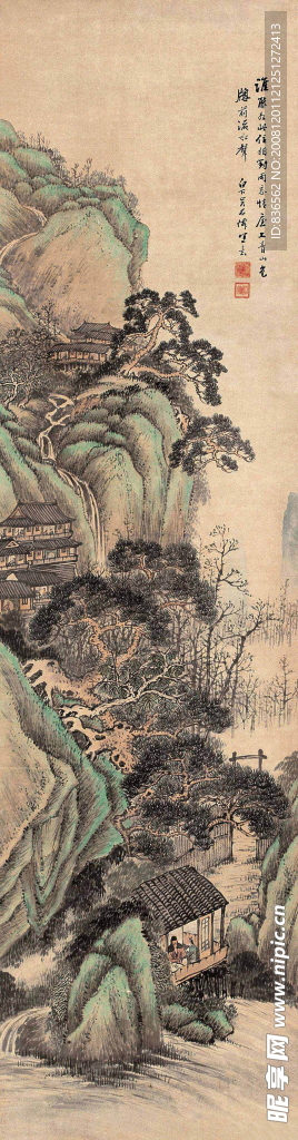 青绿山水