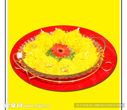 黄蓉红花丝