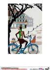 都市女性·树下脚踏车