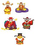 卡通财神
