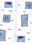 手绘抽像画