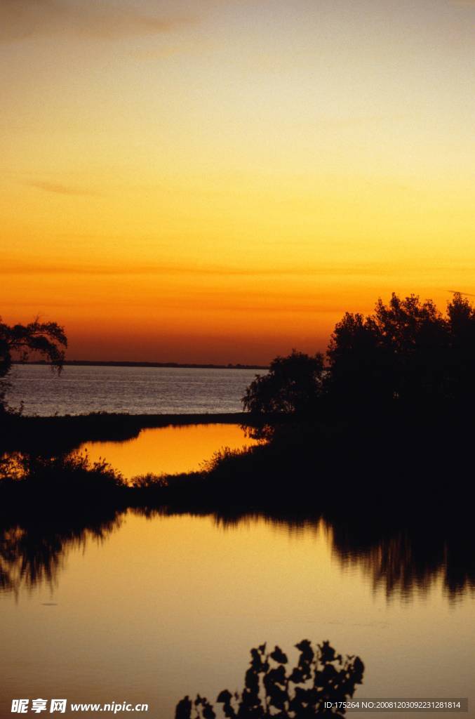 黄昏夕阳