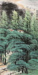 关山月现代国画~山水2
