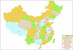 方点组成的中国地图