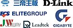 三帝(ddd)jetway(捷锐捷波)精英(ecs)GIGABYTE(技嘉)丽台Leadtek矢量标志LOGO商标