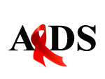 AIDS(艾滋病)标志矢量图