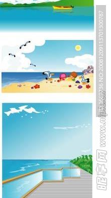 夏天海边