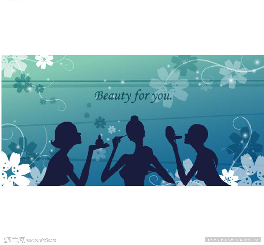韩国女性花纹