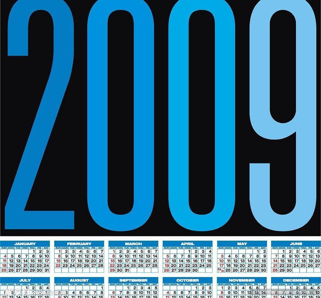 2009日历02