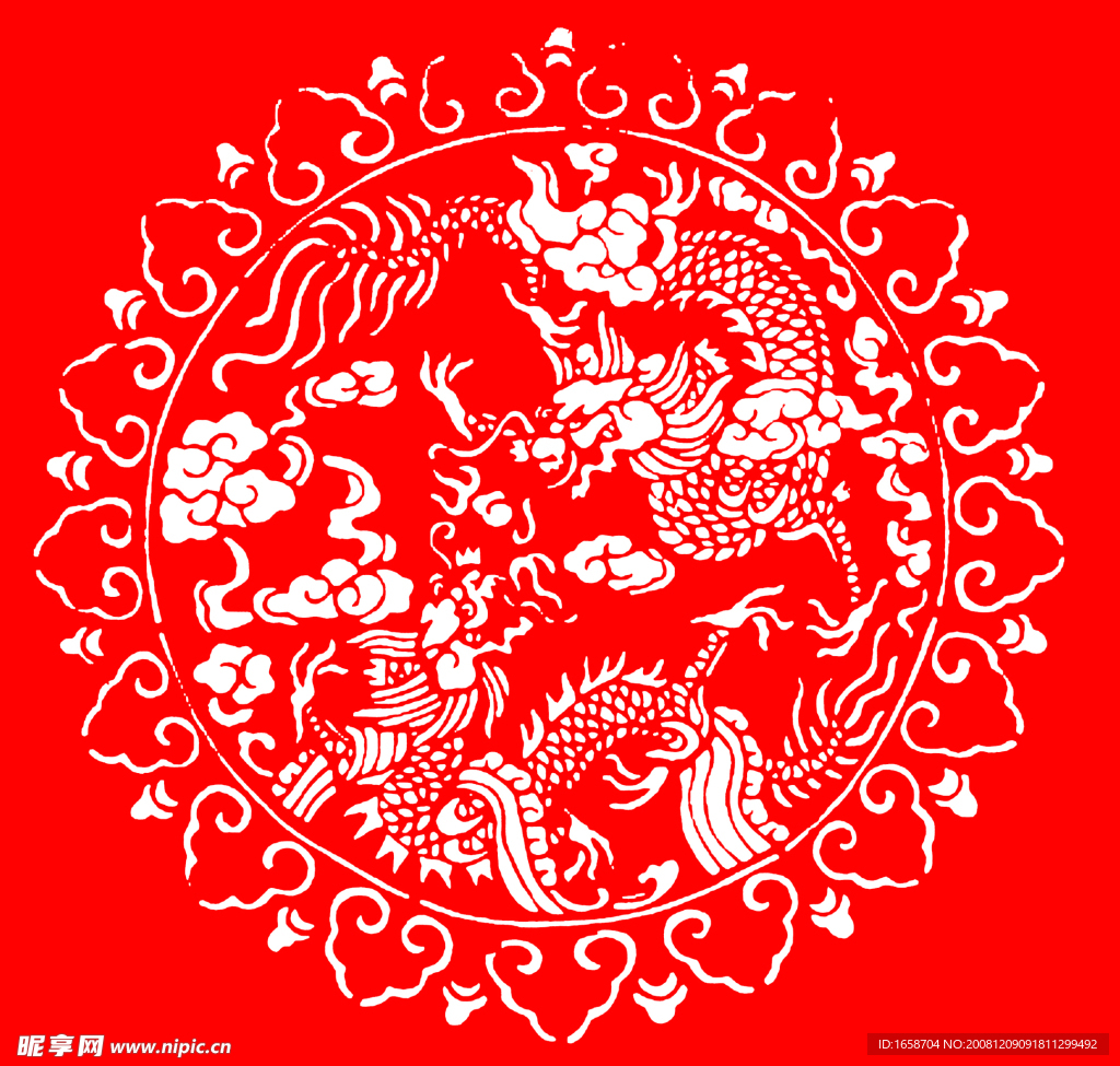 龙形图案