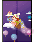 玻璃移门彩印
