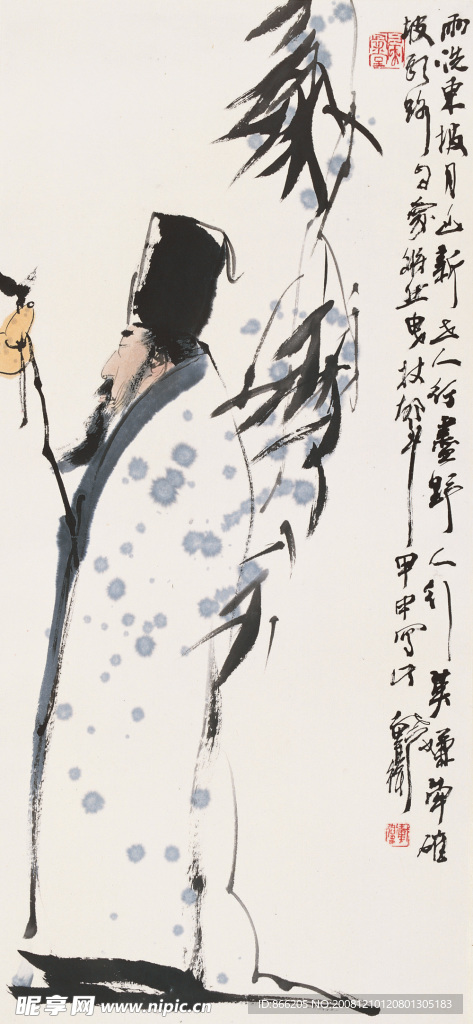 戴卫国画人物