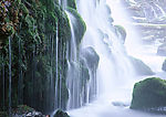 高山流水 瀑布 树木 山水