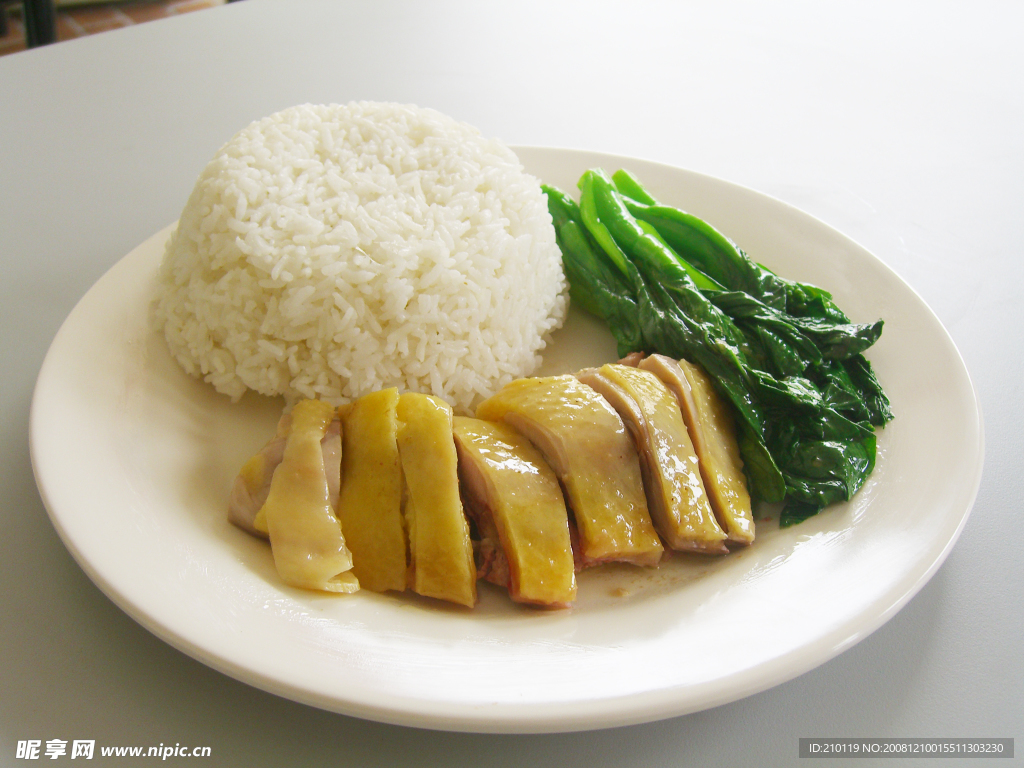 白切鸡饭