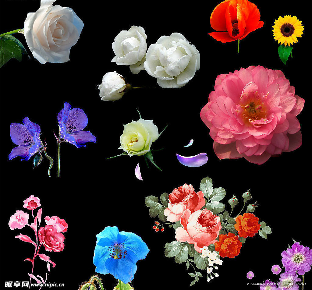 花