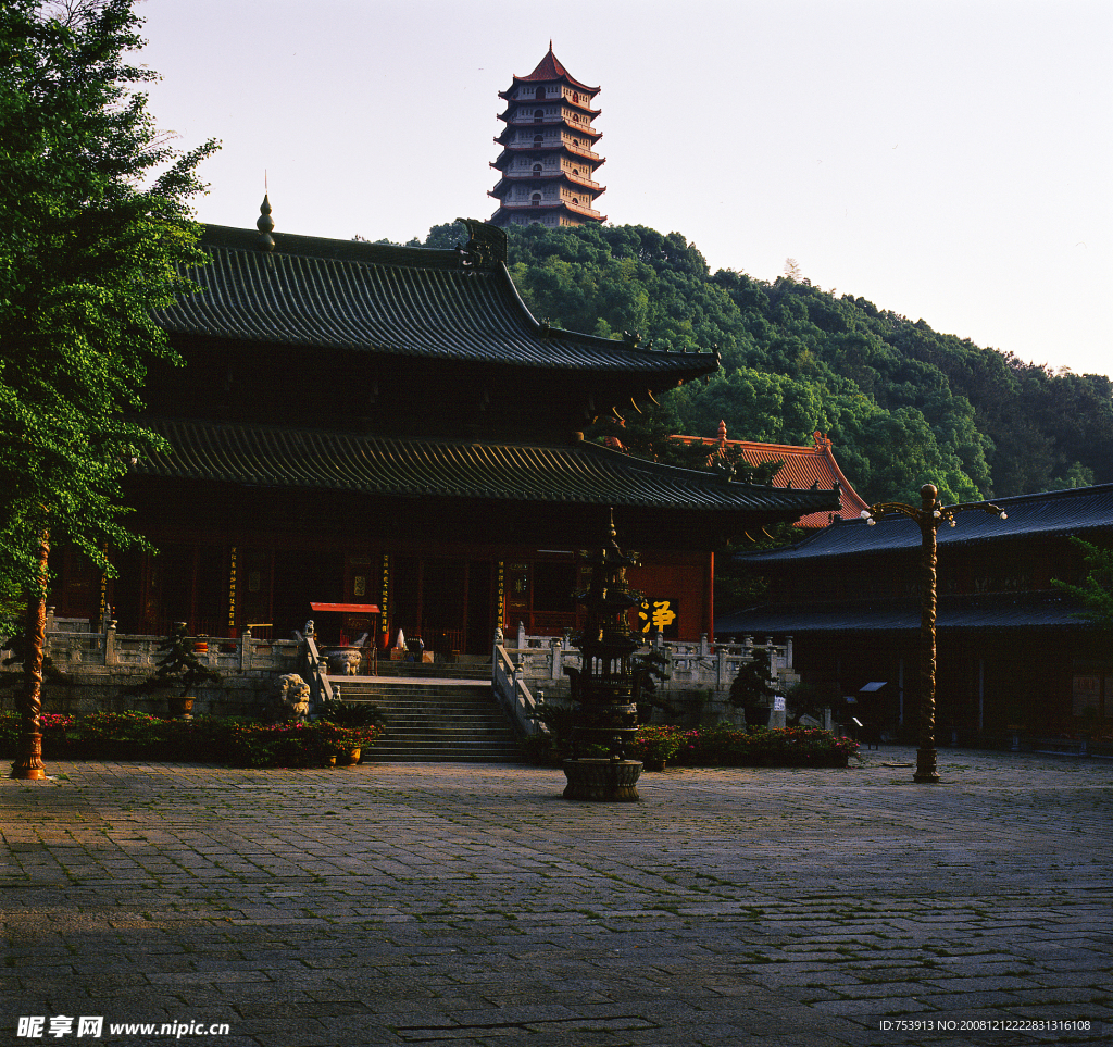 庐山东林寺 大雄宝殿