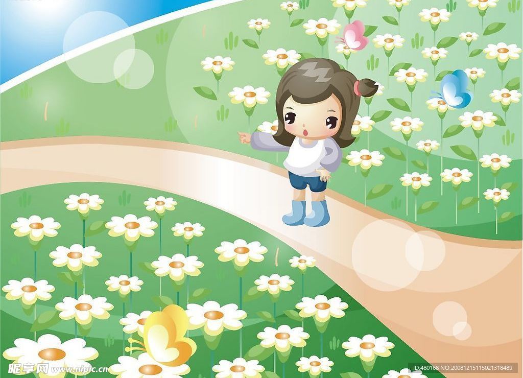 指路女孩