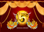 5周年庆图片
