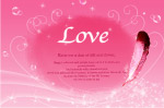 浪漫情怀 LOVE 羽毛