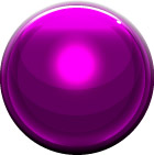 自制紫色圆形透明图标