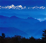 贡嘎山雪山群