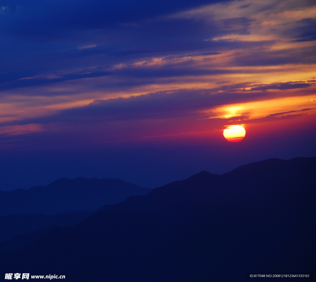 黄山日出