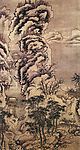 雪景山水图