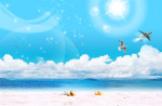 海边